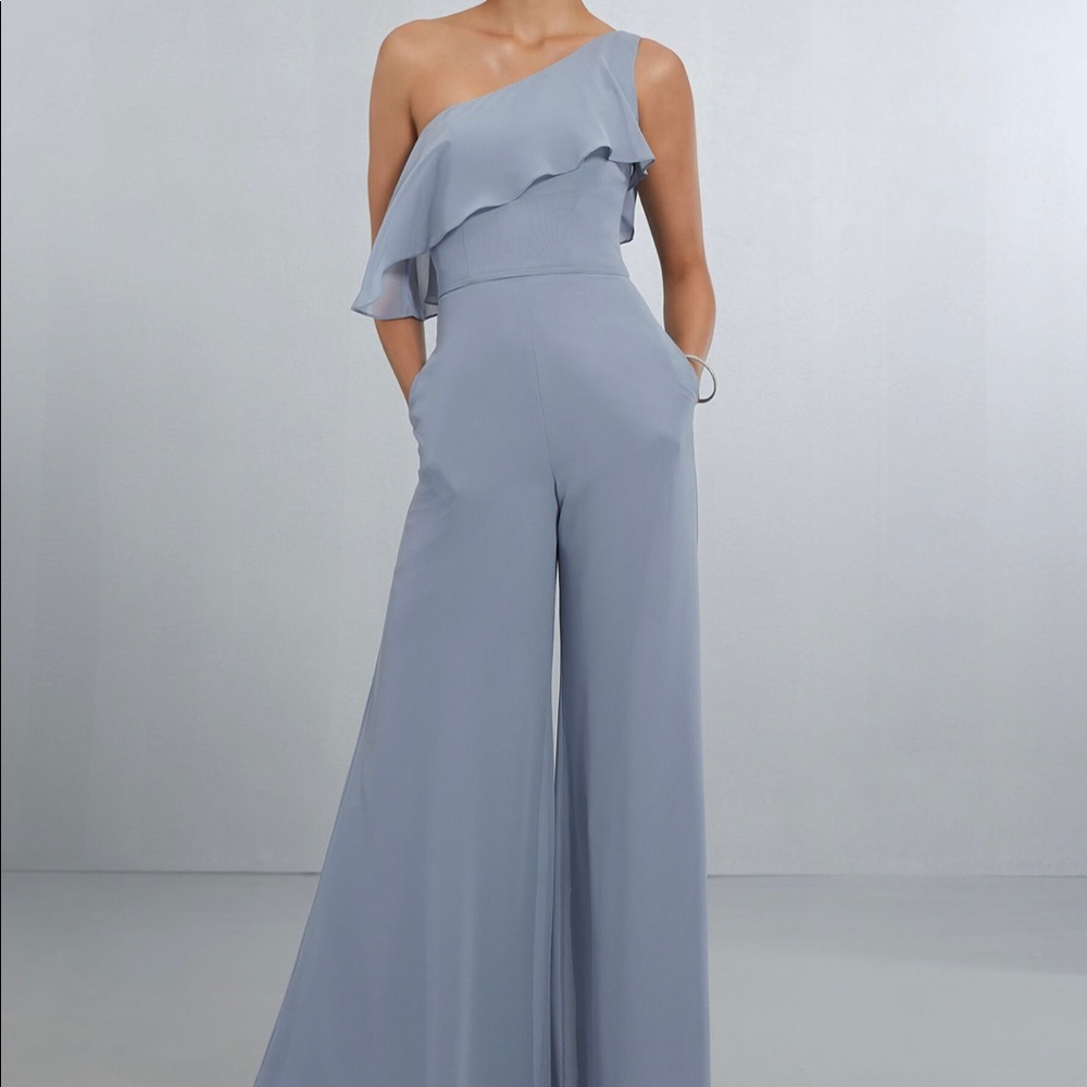 Mori Lee Bridesmaids jumpsuit 21574